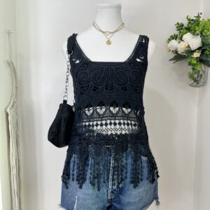Crochet Tank Top (Thrifted)
