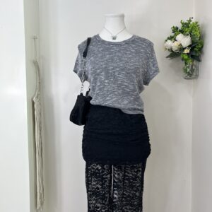 Lurex Crop Top (Thrifted)
