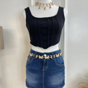 Micro Mini Skirt (Thrifted)
