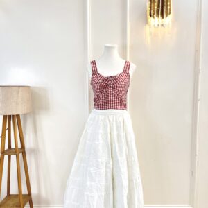 Cute Gingham Top (Thrifted)