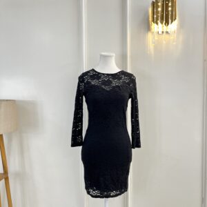 Mini Black Dress (Thrifted)