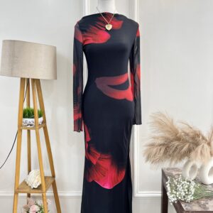 Printed Bodycon Dress