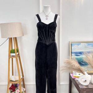 Corset Velvet Dress