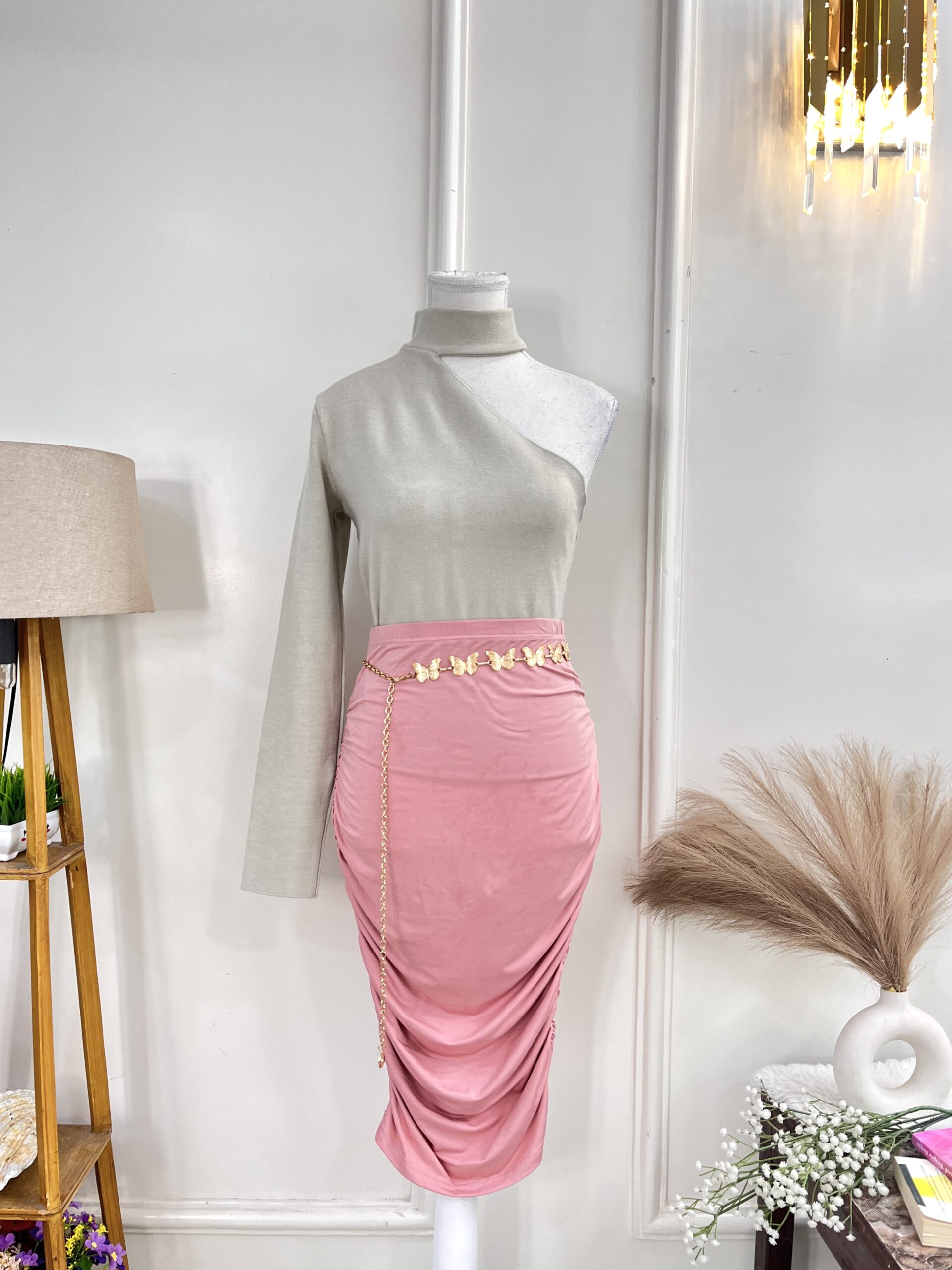 One Shoulder Pullover