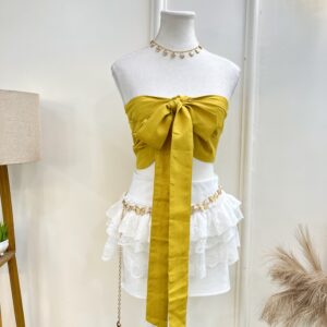 Mustard Bralette Top