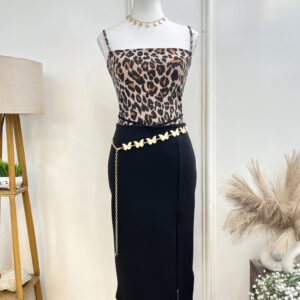 Leopard Print Bodysuit