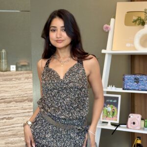 Sabrina Backless Floral Dress