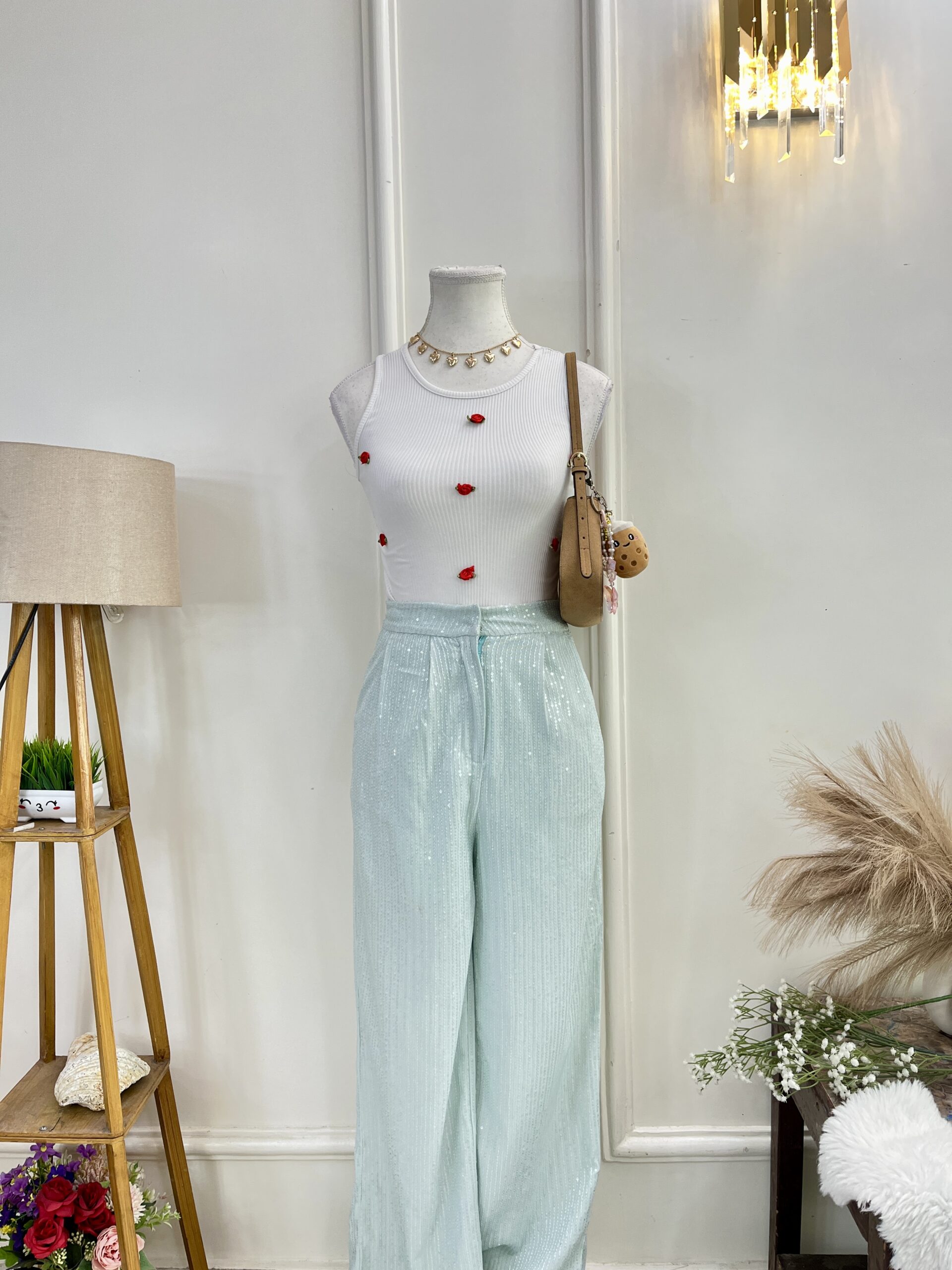 Sequin Pants