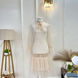 Sheer Mesh Dress