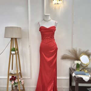 Red Corset Dress