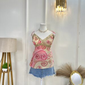 Paisley Print Top