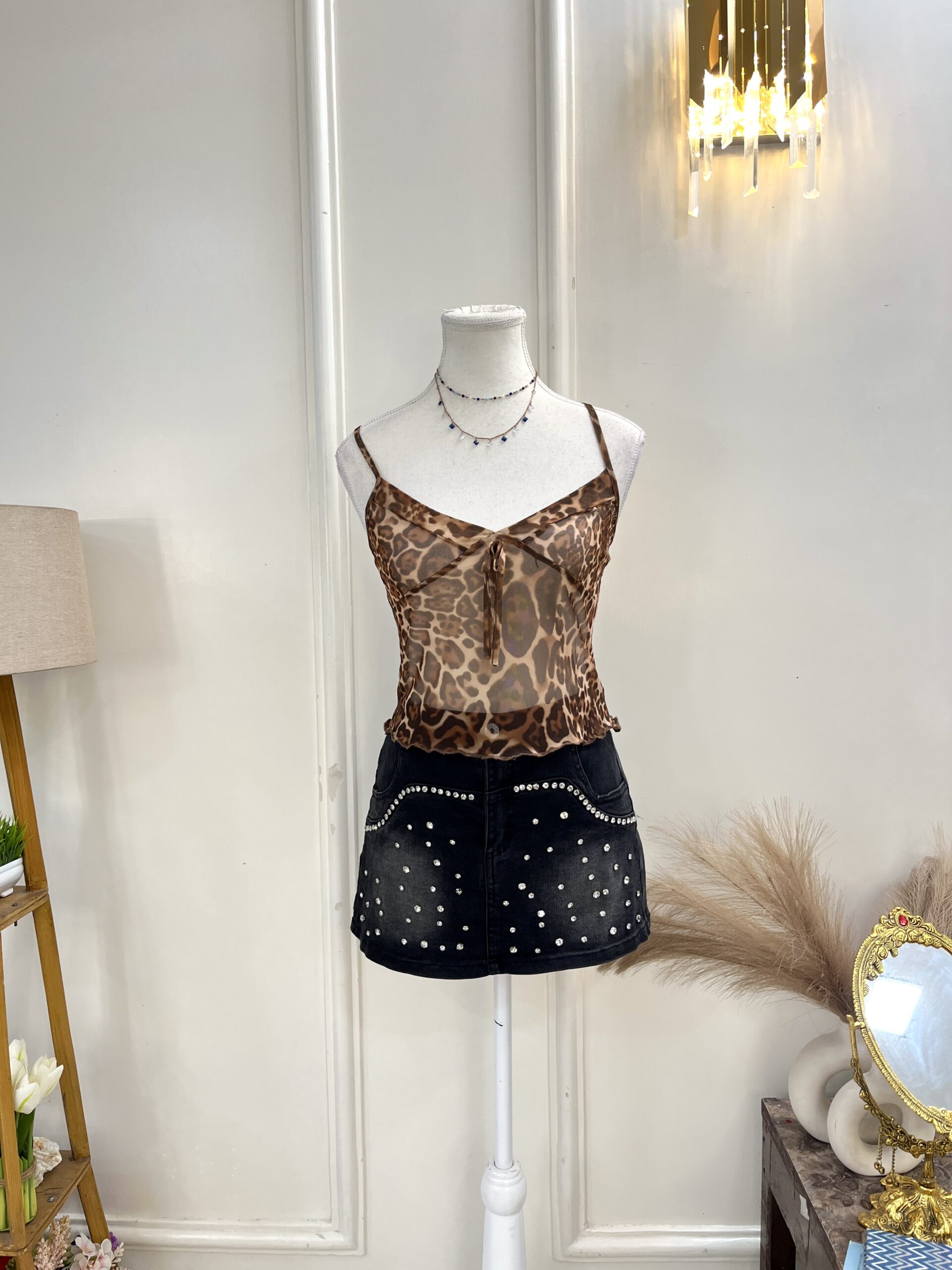 Leopard Print Top