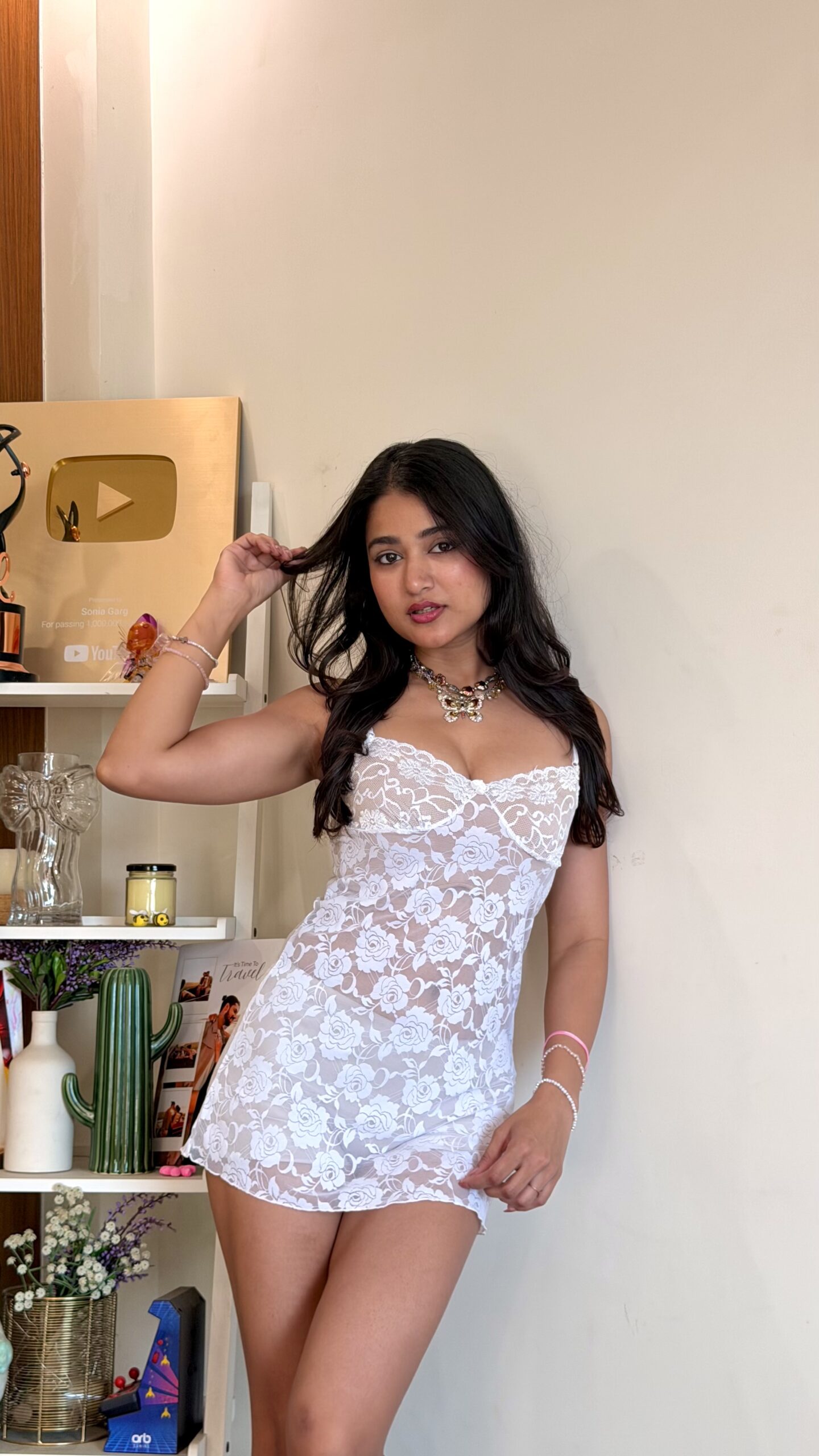 Sheer Lace Dress