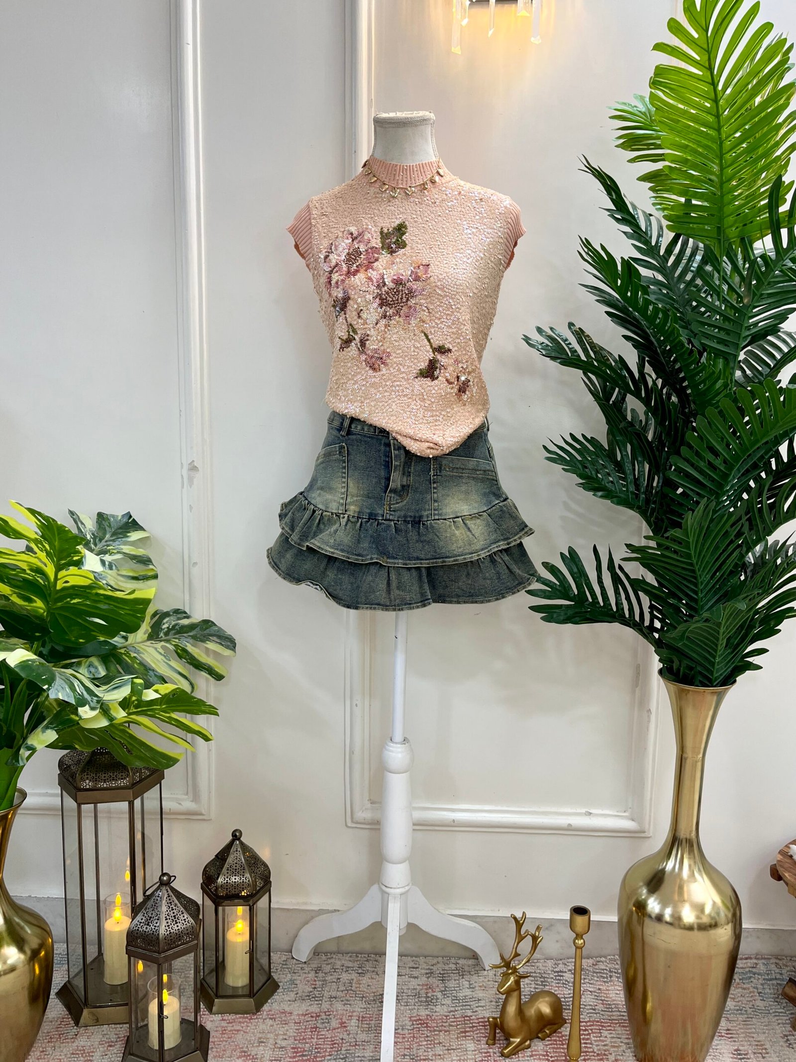 Sequin Pullover