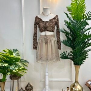 Skater Beaded skirt